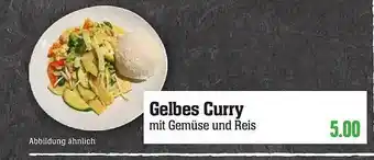 Scheck-in-Center Gelbes Curry Mit Gemüse Und Reis Angebot