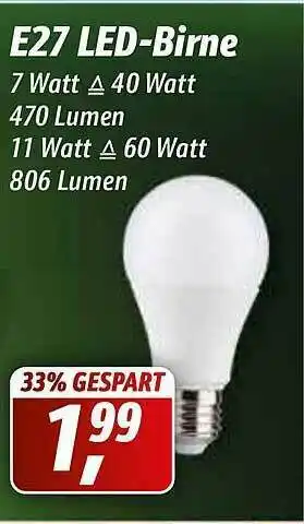 Simmel E27 Led-birne Angebot