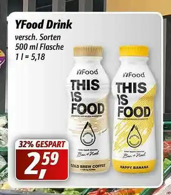 Simmel Yfood Drink Angebot