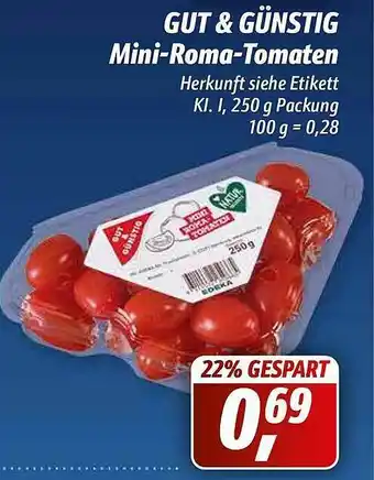 Simmel Gut & Günstig Mini-roma-tomaten Angebot