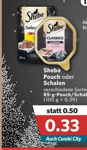 Combi Sheba Pouch Oder Schalen Angebot