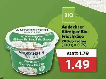 Combi Andechser Körniger Bio Frischkäse Angebot