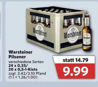 Combi Warsteiner Pilsener Angebot