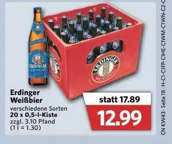 Combi Erdinger Weißbier Angebot