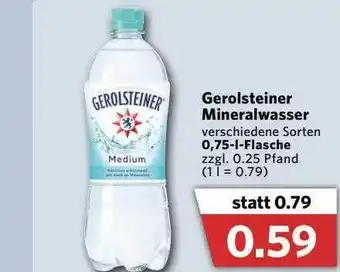 Combi Gerolsteiner Mineralwasser Angebot