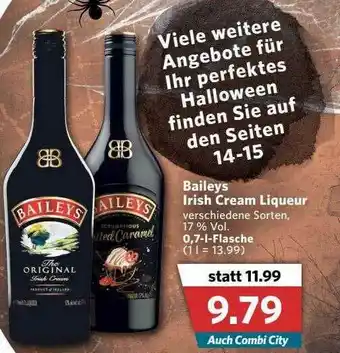 Combi Baileys Irish Cream Liqueur Angebot