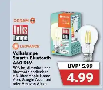 Combi Osram Volkslampe Smart+bluetooth A60 DIM Angebot