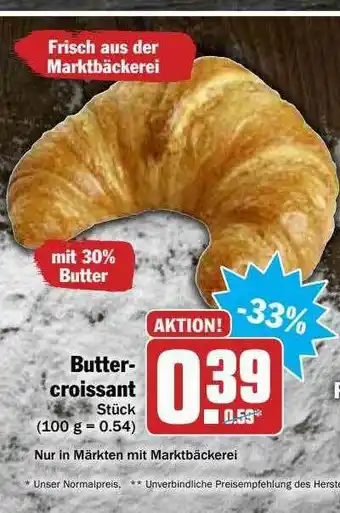 Hit Butter Croissant Angebot