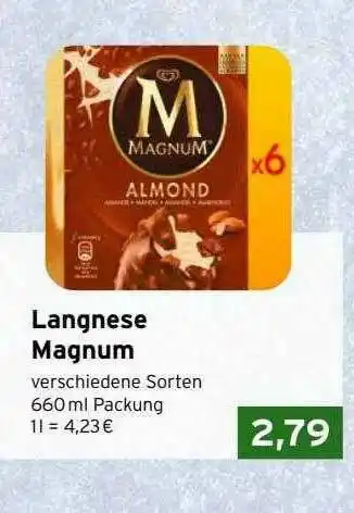 CAP Markt Langnese Magnum Angebot