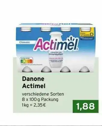 CAP Markt Danone Actimel Angebot