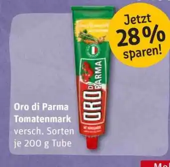 REWE Kaufpark Oro Di Parma Tomatenmark Angebot