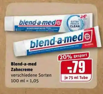 REWE Kaufpark Blend A Med Zahncreme Angebot