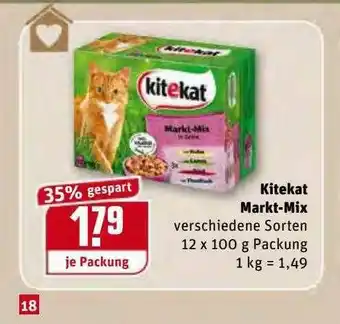 REWE Kaufpark Kitekat Markt-mix Angebot