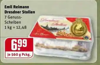 REWE Kaufpark Emil Reimann Dresdner Stollen Angebot