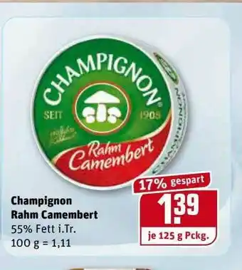 REWE Kaufpark Champignon Rahm Camembert Angebot