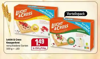 REWE Kaufpark Leicht & Cross Knusperbrot Angebot