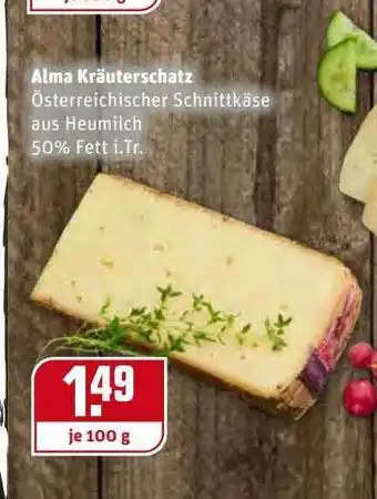 REWE Kaufpark Alma Kräuterschatz Angebot