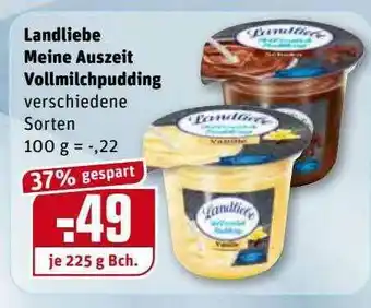 REWE Kaufpark Landliebe Meine Auszeit Vollmischpudding Angebot