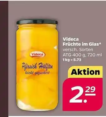 NETTO Videca Früchte Im Glas Angebot