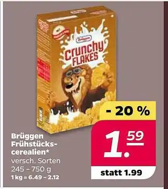 NETTO Büggen Frühstücks Cerealien Angebot