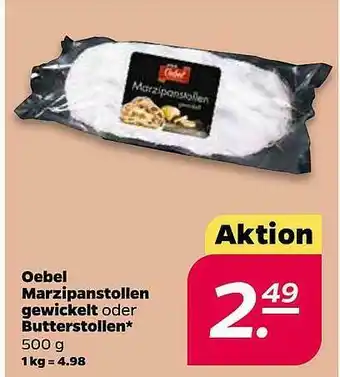 NETTO Oebel Marzipanstollen Gewickelt Oder Butterstollen Angebot