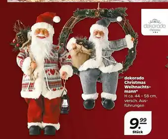 NETTO Dekorado Christmas Weihnachtsmann Angebot