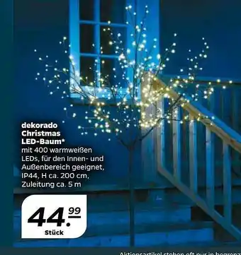 NETTO Dekorado Christmas Led-baum Angebot