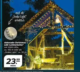 NETTO Dekorado Christmas Led-lichterkette Angebot