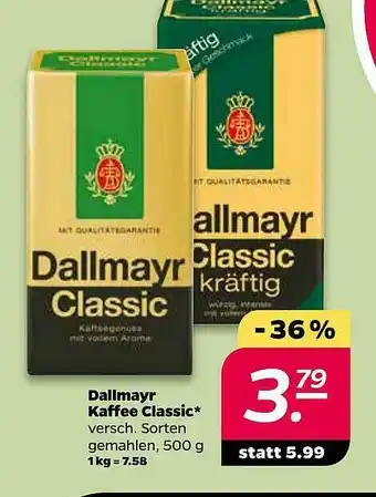 NETTO Dallmayr Kaffee Classic Angebot