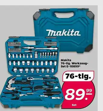 NETTO Makita Werkzeug-set E-10899 Angebot