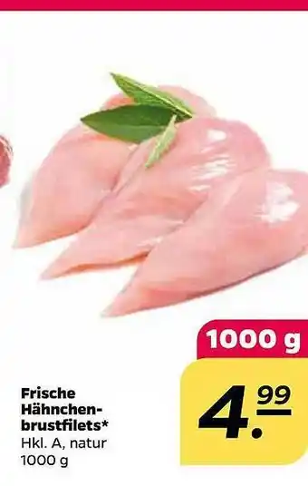 NETTO Frische Hähnchenbrustfilets Angebot