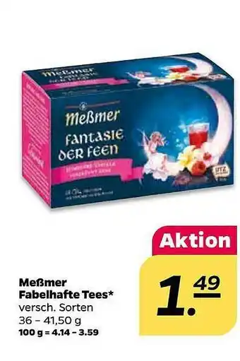 NETTO Meßmer Fabelhafte Tees Angebot