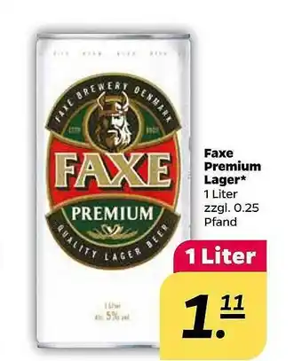 NETTO Faxe Premium Lager Angebot