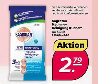 NETTO Sagrotan Hygiene-reinigungstücher Angebot