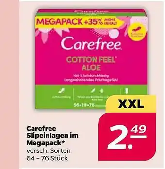 NETTO Carefree Slipeinlagen Im Megapack Angebot