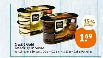 tegut Nestlé Gold Knackige Mousse Angebot