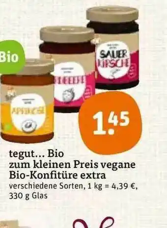 tegut Tegut Bio Zum Kleinen Preis Vegane Bio Konfitüre Extra Angebot