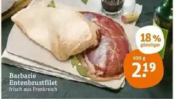 tegut Barbarie Etenbrustfilet Angebot