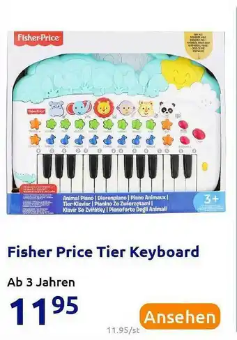 Action Fisher Price Tier Keyboard Angebot