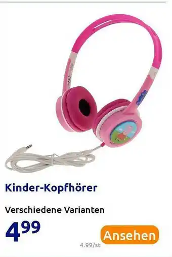 Action Kinder-kopfhörer Angebot