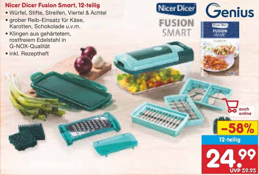 Nicer Dicer Fusion Smart 12 Teilig