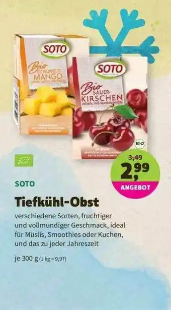 Denns BioMarkt Soto Tiefkühl-obst Angebot