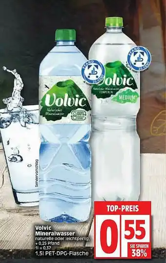 Edeka Volvic Mineralwasser Angebot