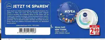 Edeka Nivea Soft Oder Creme Angebot