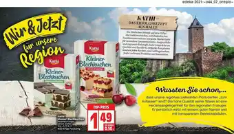 Edeka Kathi Kleiner Blechkuchen Angebot