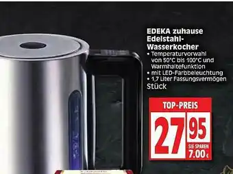 Edeka Edeka Zuhause Edelstahl-wasserkocher Angebot