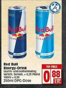 Elli Markt Red Bull Energy Drink Angebot