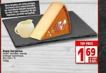 Elli Markt Rupp Bergkäse Angebot