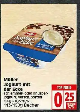 Elli Markt Müller Joghurt Mit Der Ecke Angebot