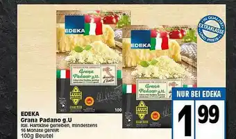 Elli Markt Edeka Grana Padano G.u Angebot